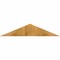 Ekena Millwork Portland Rough Sawn Timber Gable Bracket, Western Red Cedar, 36"W x 7"H x 6"D x 6"F, 5/12 Pitch GBW036X07X0606POR00RWR - alternate 1
